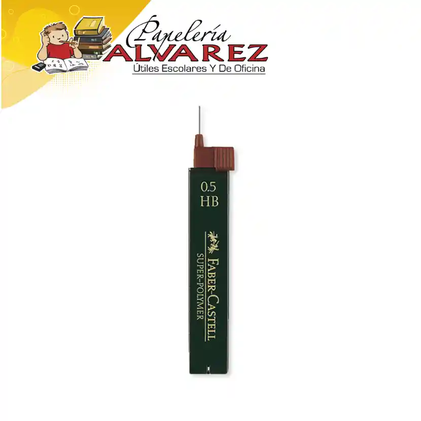 Mina Faber Castell 0.5mm 2b/2h/hb Tubo