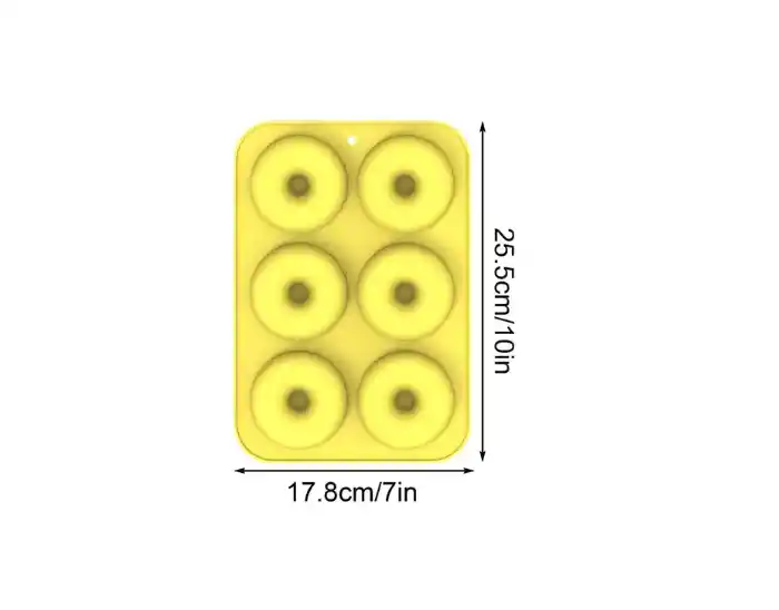 Molde Silicona Donas Antiadherente