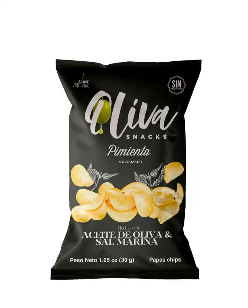 Papas Pimienta Oliva 30 Gr