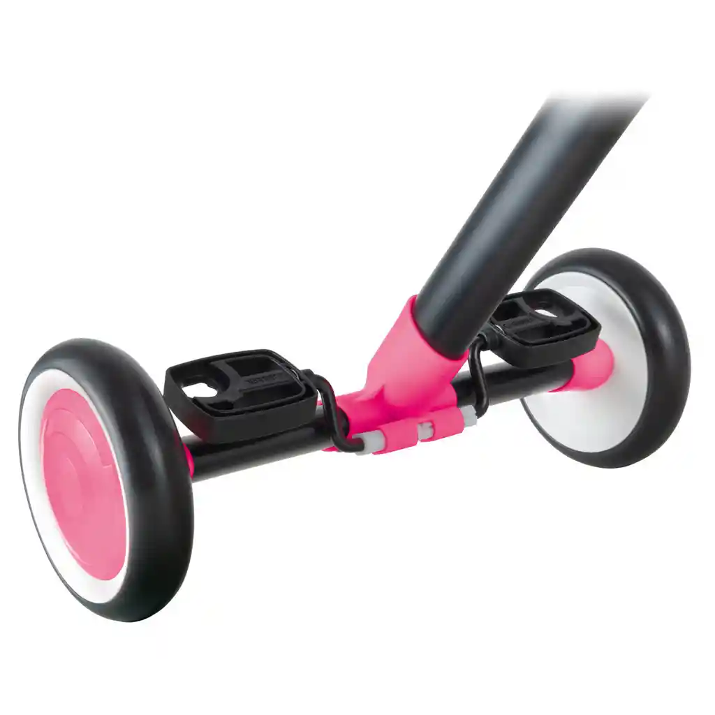 Triciclo De Aprendizaje 2 En 1 Equilibrio Rosa Para Niños