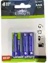 Baterias Aaa Carbon | X4 Unidades