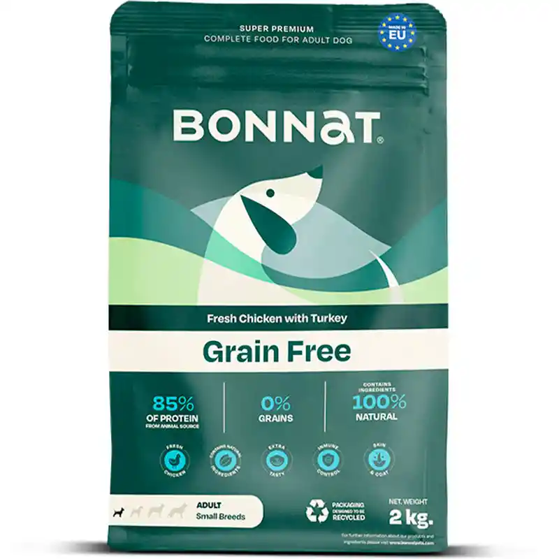 Bonnat Perro Grain Free Adult Small Breeds 2kg
