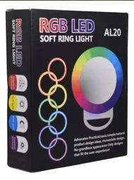 Aro De Luz Led Rgb Selfie Con Espejo