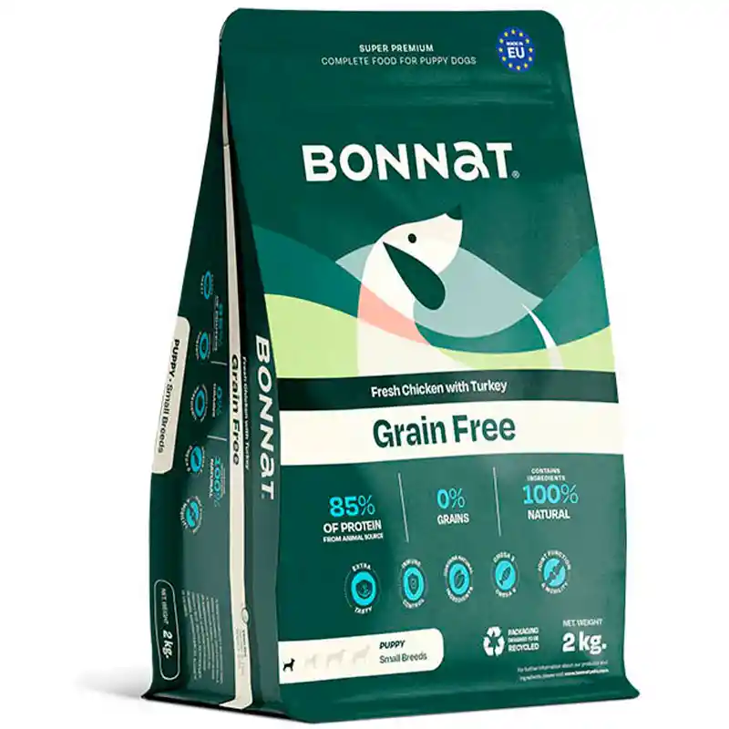 Bonnat Perro Grain Free Puppy Small Breeds 2kg