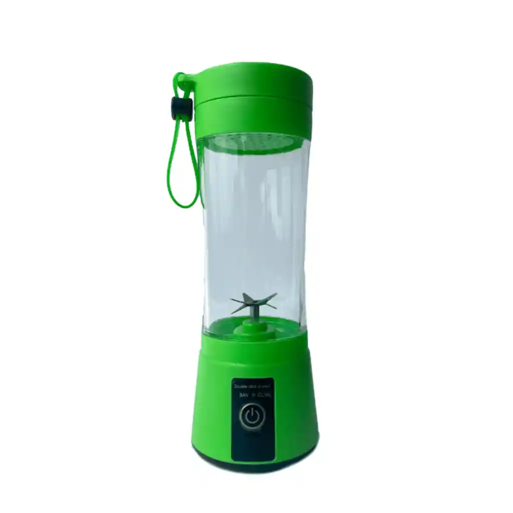 Licuadora Portátil Mini 380 Ml Vaso Verde