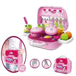 Set De Cocina Infantil Maleta Bolso 2 En 1 Con Accesorios