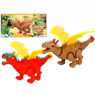 Dinosaurio Proyector De Imagen Camina Luces Y Sonidos