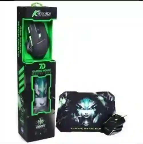 Combo Gamer De Mouse Gamer + Pad Mouse