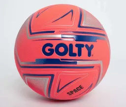 Balon De Futbol Golty Laminado Space Rosado #5