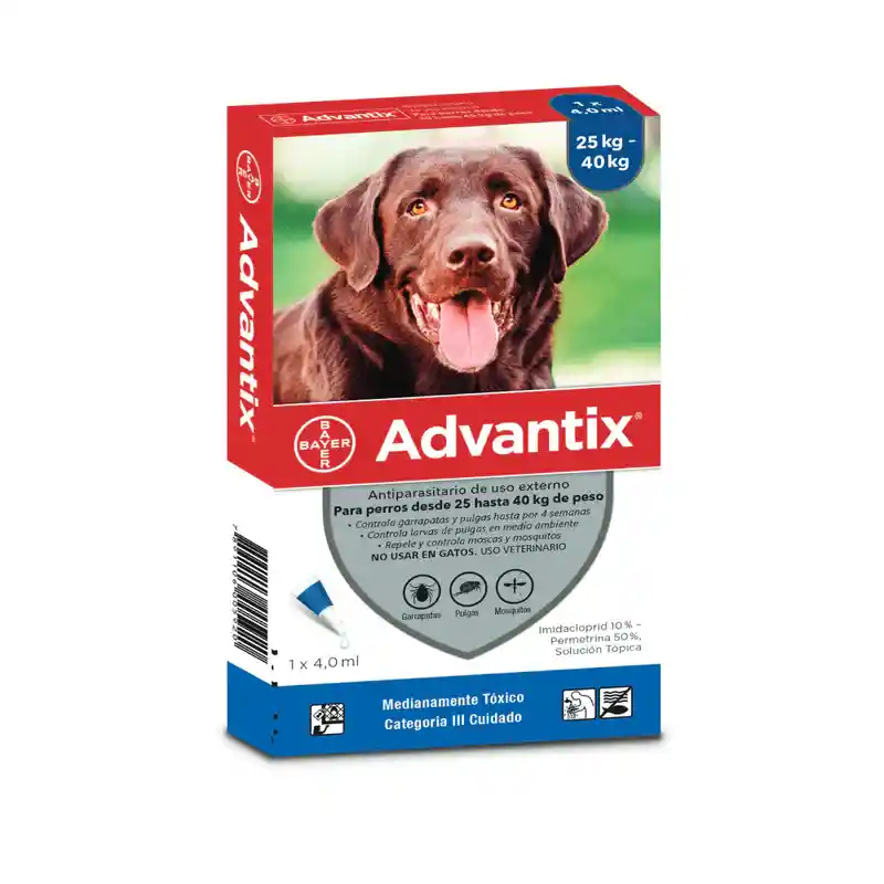Advantix 4.0 Ml+25 Kgs