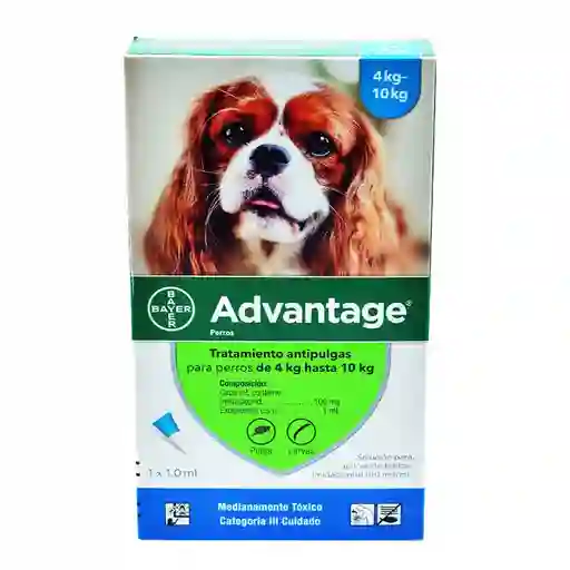 Advantage Perros Pipeta X 1.0 Ml