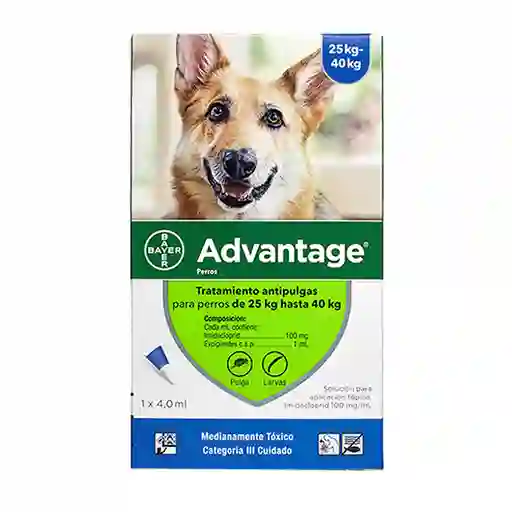 Advantage Perros 25-40 Kg Pipeta X 4.0 M