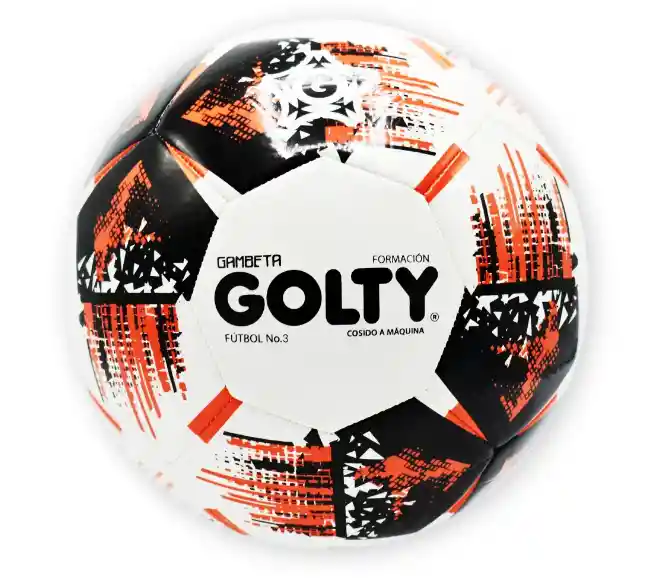 Balon De Futbol Golty Gambeta #3 Blanco