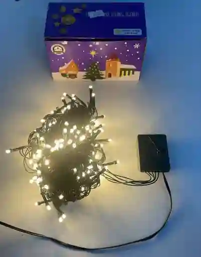 Luces De Navidad X 200 Bombillos Led Cable Verde Luz Calida 14 Metros Aproximadamente Extension De Luces Navideñas Luz Para Navidad Decoracion Navideña