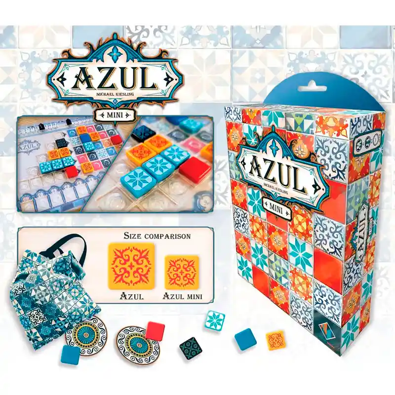 Juego De Mesa Azul Mini