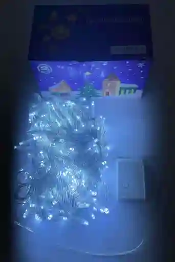 Luces De Navidad X 400 Bombillos Led Cable Blanco Luz Blanca 26 Metros Aproximadamente Extension De Luces Navideñas Luz Para Navidad Decoracion Navideña