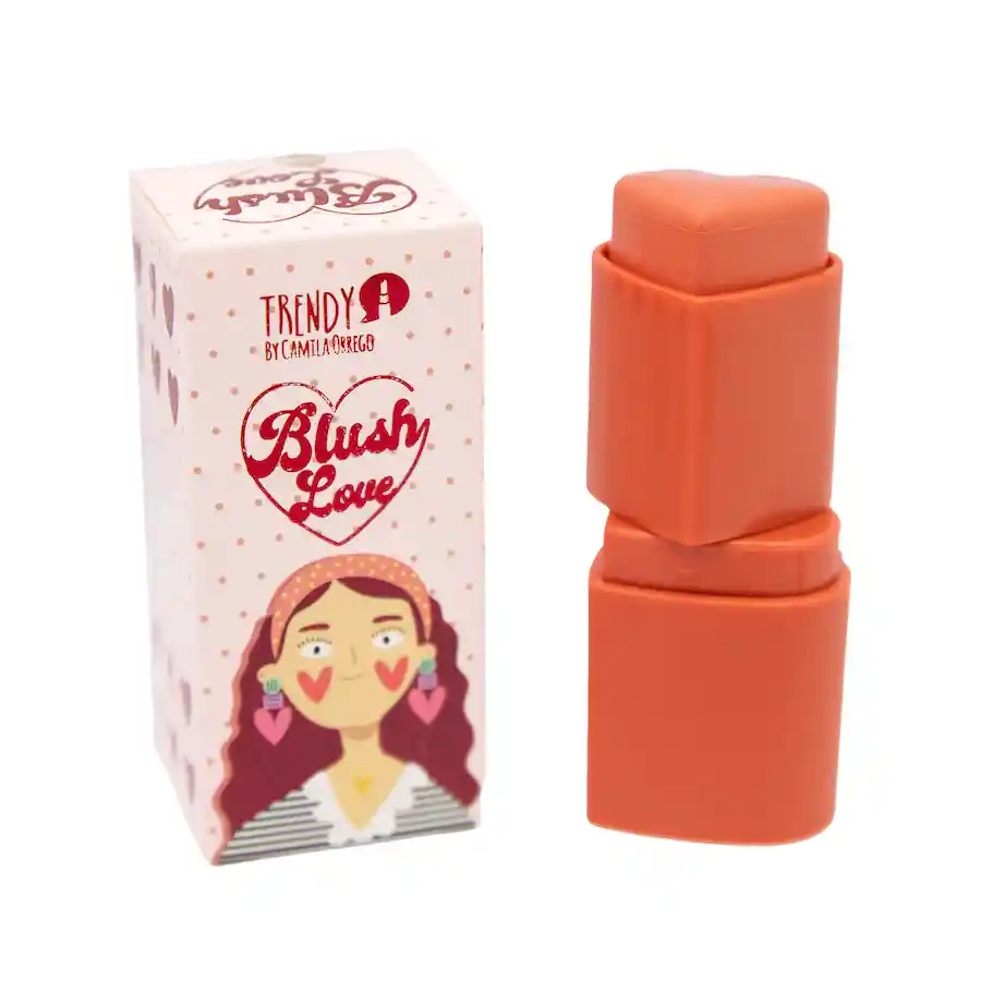 Rubor En Barra Trendy Blush Love Bl07 Tono 01