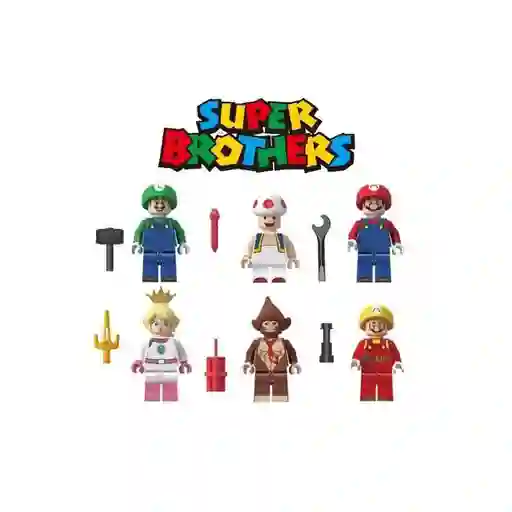 Lego Mini Figuras De Mario Bros