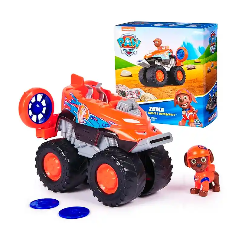 Paw Patrol Rescue Wheels Cruiser Vehiculo Zuma