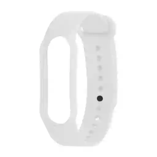 Repuesto Manilla Pulso Reloj Smartband Fit M3 M4 M5 M6 M7 Blanco