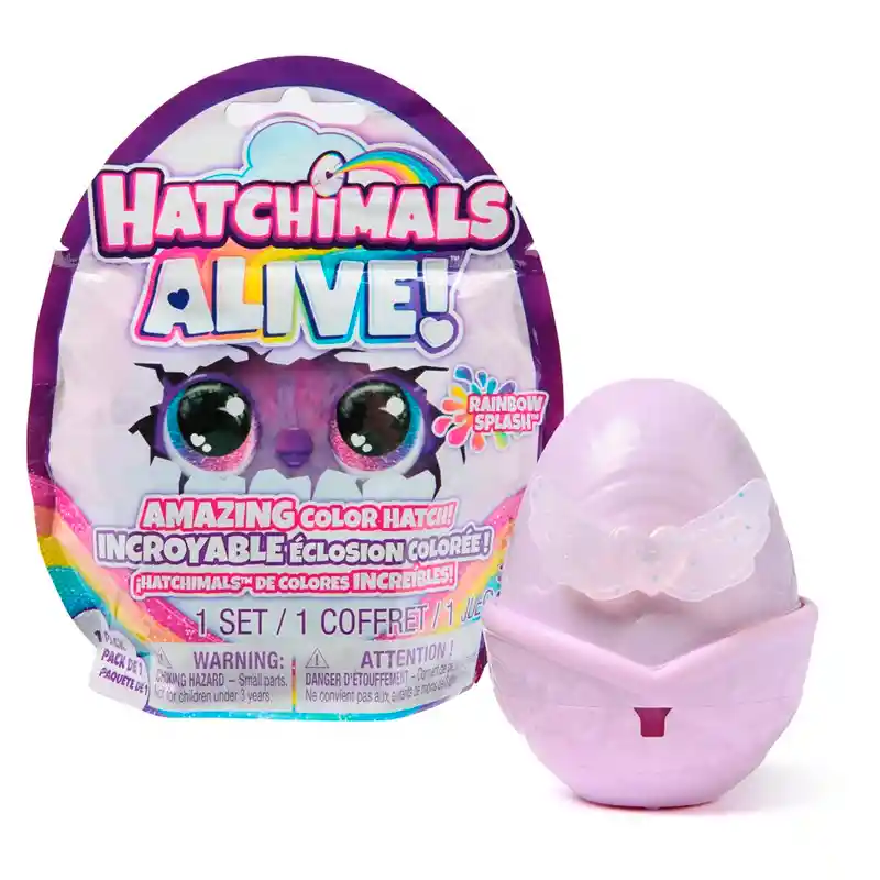 Hatchimals Alive Rainbow Splash Set Sorpresa