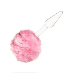 Plug Anal Con Cola De Conejo Polux Rosa Camtoyz