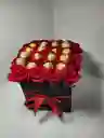 Caja De Rosas De Noel