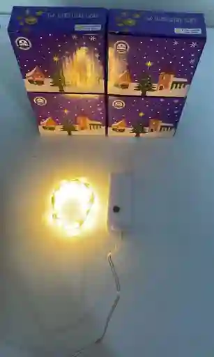 Luz Alambrito De 10 Metros Para Decoraciones Y Manualidades Extension De Luces Navideñas Luz Para Navidad Decoracion Navideña