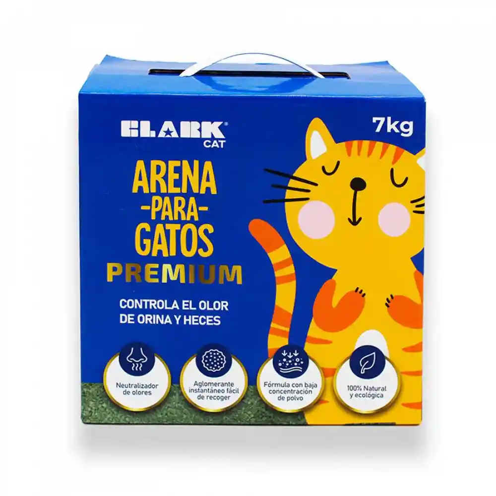 Arena Gato Clark Premiun Ecologica 7 Kg