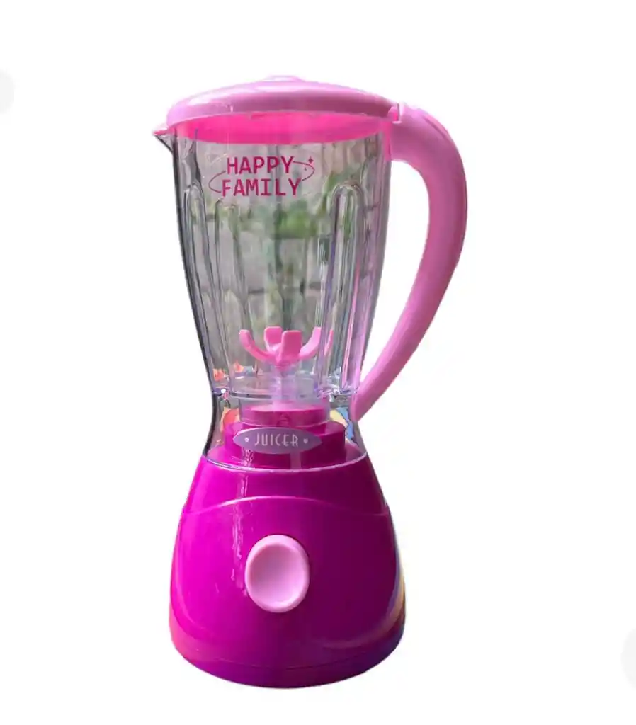 Set Juguete Cocinita Licuadora Cafetera Batidora Color Rosa