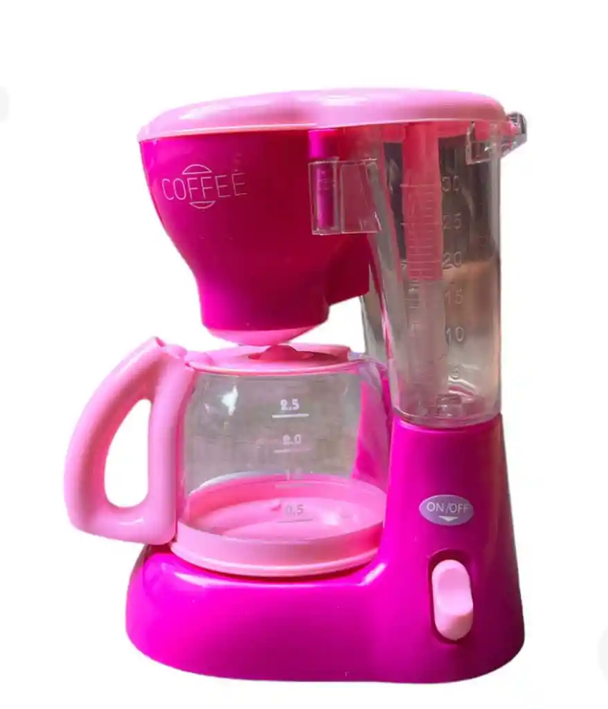 Set Juguete Cocinita Licuadora Cafetera Batidora Color Rosa