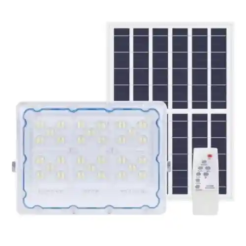 Reflector Luz Panel Solar 200w Lampara Exterior Impermeable