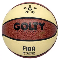 Balón Baloncesto Profesional Golty New Cup #7 Pu Composite Fiba Approved