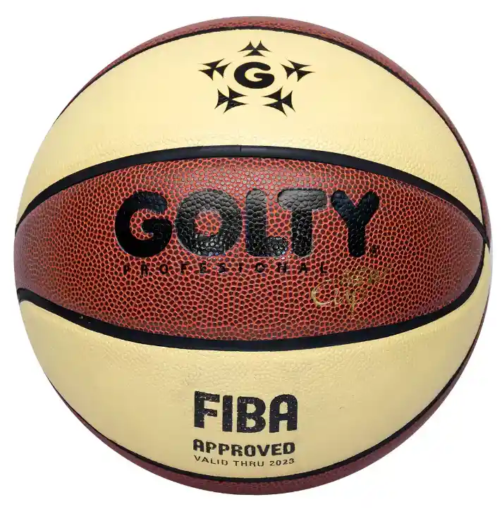 Balón Baloncesto Profesional Golty New Cup #7 Pu Composite Fiba Approved