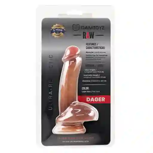 Dildo Ultra Realista Dager Camtoyz