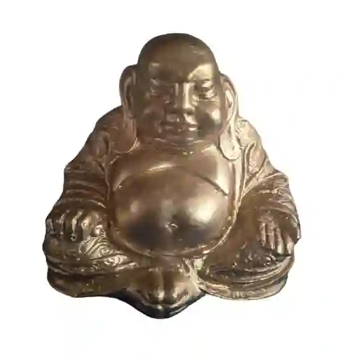 Buda Dorado Grande Alcancia (19cm X 17cm)