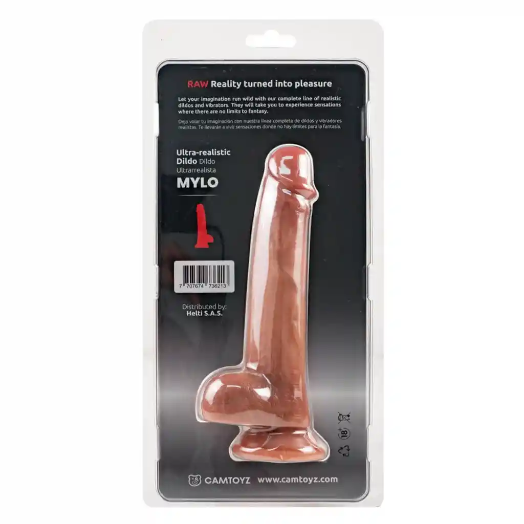 Dildo Ultra Realista Mylo Camtoyz