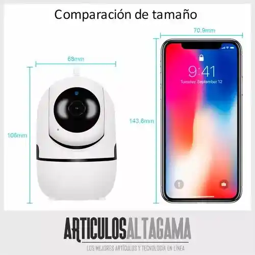 Camara De Vigilancia 360° Wifi Nube