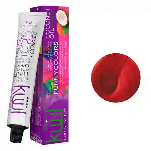 Tinte Kuul Funny Color Rojo 60ml