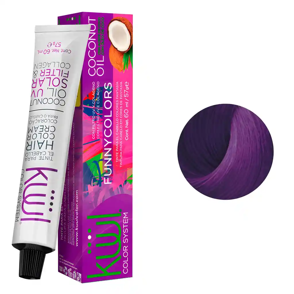 Tinte Kuul Funny Color Violeta 60ml