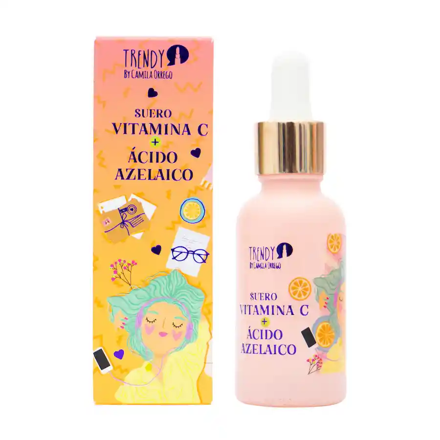 Suero De Vitamina C + Acido Azelaico Trendy 30ml Sva1330