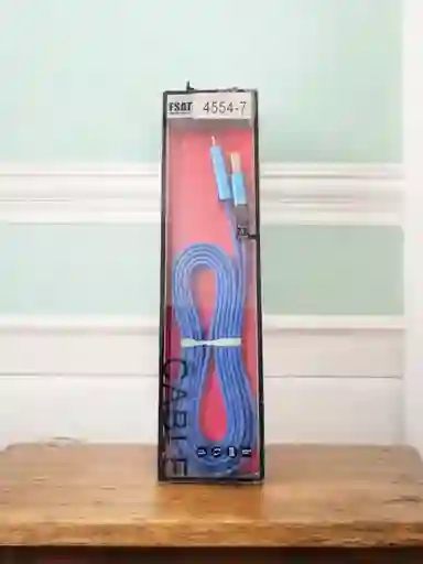 Cable Cargador Usb Tipo V8 Carga Rápida Flexible