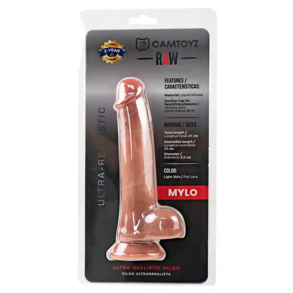 Dildo Ultra Realista Mylo Camtoyz