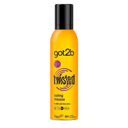 Mousse Cabello Ondulado Got2b Twisted Curl 250ml