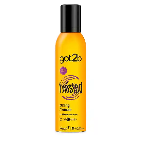 Mousse Cabello Ondulado Got2b Twisted Curl 250ml