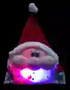 Gorro Navideño En Peluche Con Luces Papa Noel Cacheton