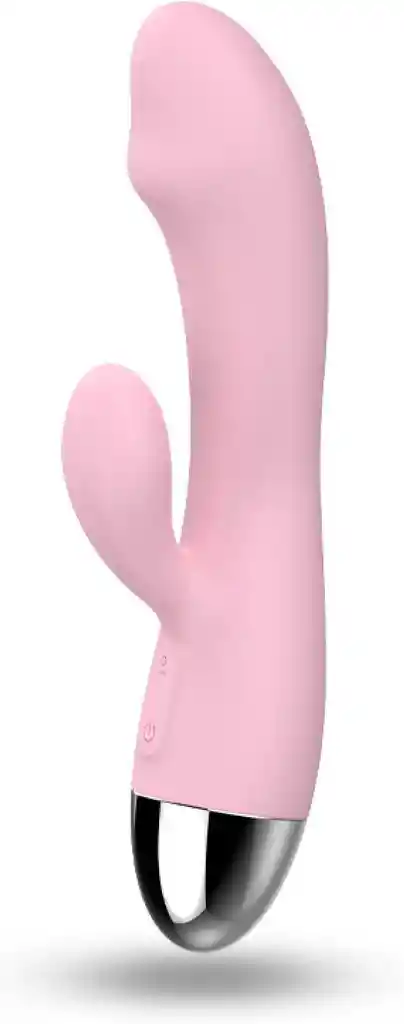 Vibrador Consolador Doble Estimulacion Silicona