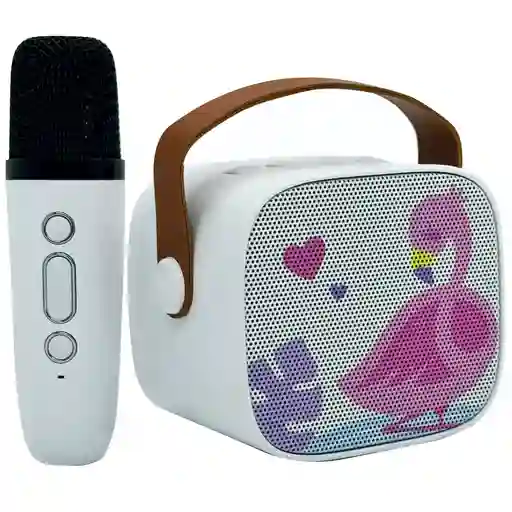 Set Karaoke Para Niñas Inalambrico Speaker Bluetooth 6w K8