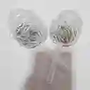 Maracas Navidad Papa Noel Transparentes No Alumbran Novena