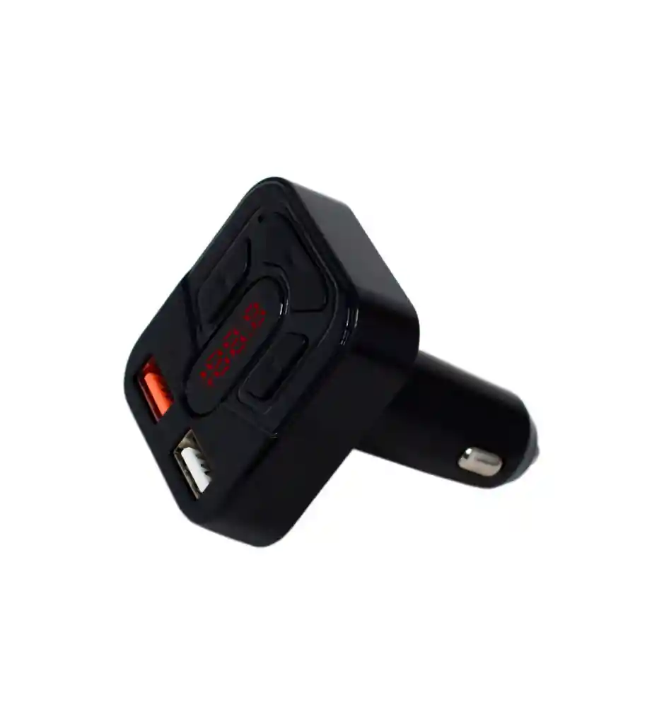 Transmisor Bluetooth / Fm Para Automóvil / Bluetooth Cargador Para Carro